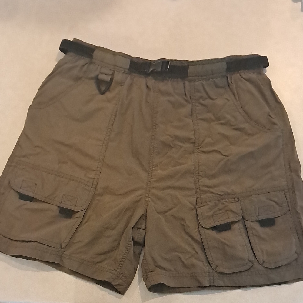 Men's Brown Cargo Shorts